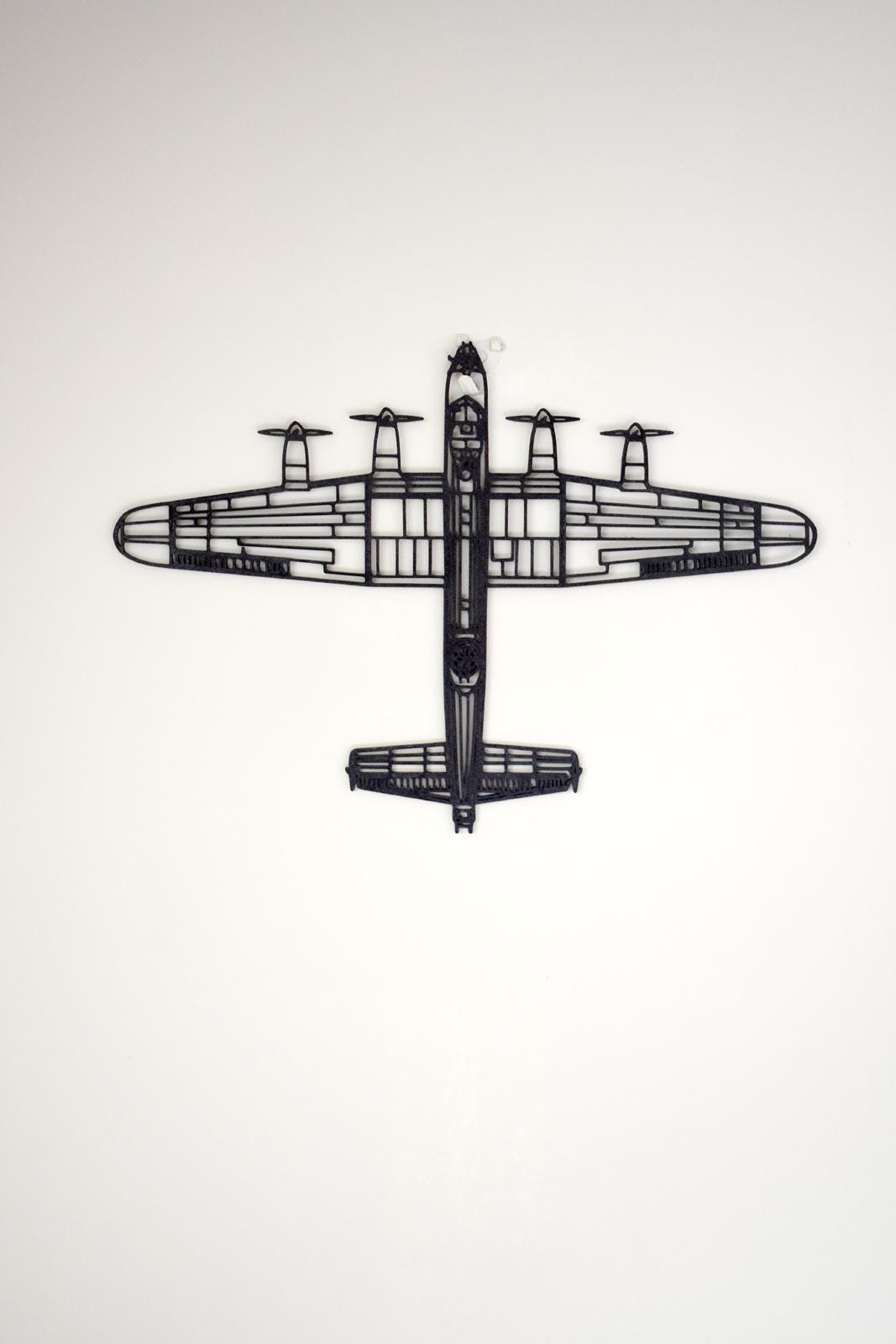 RAF, Avro Lancaster I/III WW2 Bomber Wall Art - (20cm-45cm span)