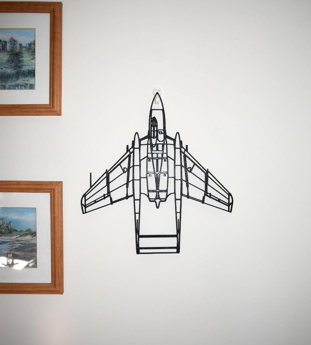 de Havilland Sea Vixen FAW.2 Jet Fighter Wall Art - 20cm-45cm in length