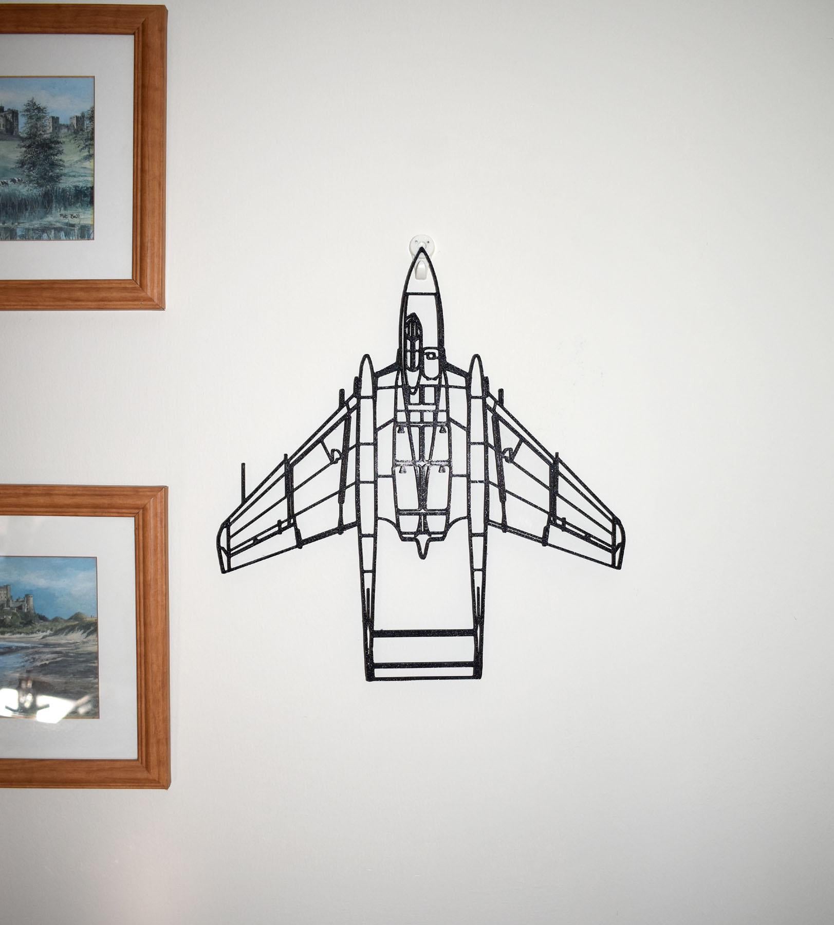 de Havilland Sea Vixen FAW.2 Jet Fighter Wall Art - 20cm-45cm in length