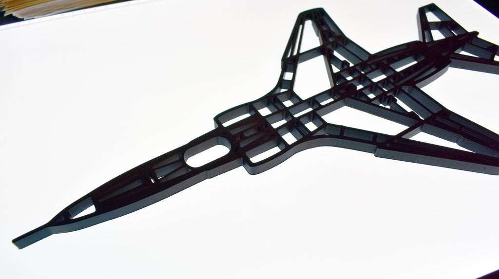 3D Printed Sepecat Jaguar GR.1 Wall Art - (20cm to 45cm in length)