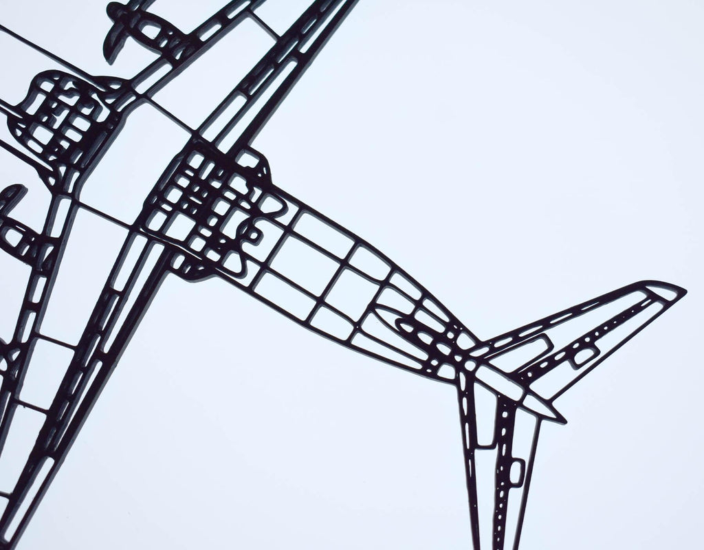 Airbus A400M Atlas Military Transport Aircraft Wall Art (20 to 45cm long)