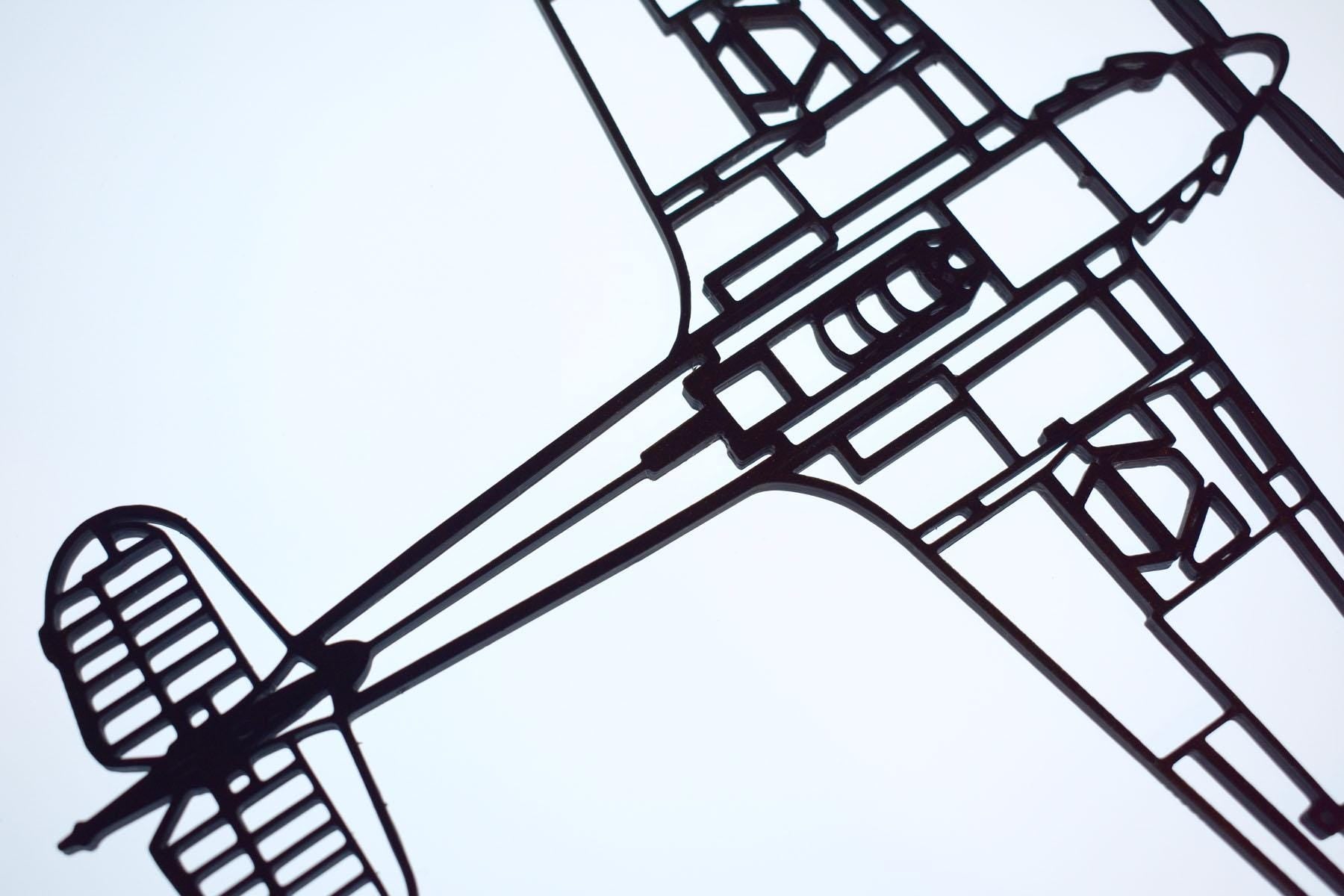 Royal Air Force, Hawker Hurricane Wall Art (20cm to 45cm span)