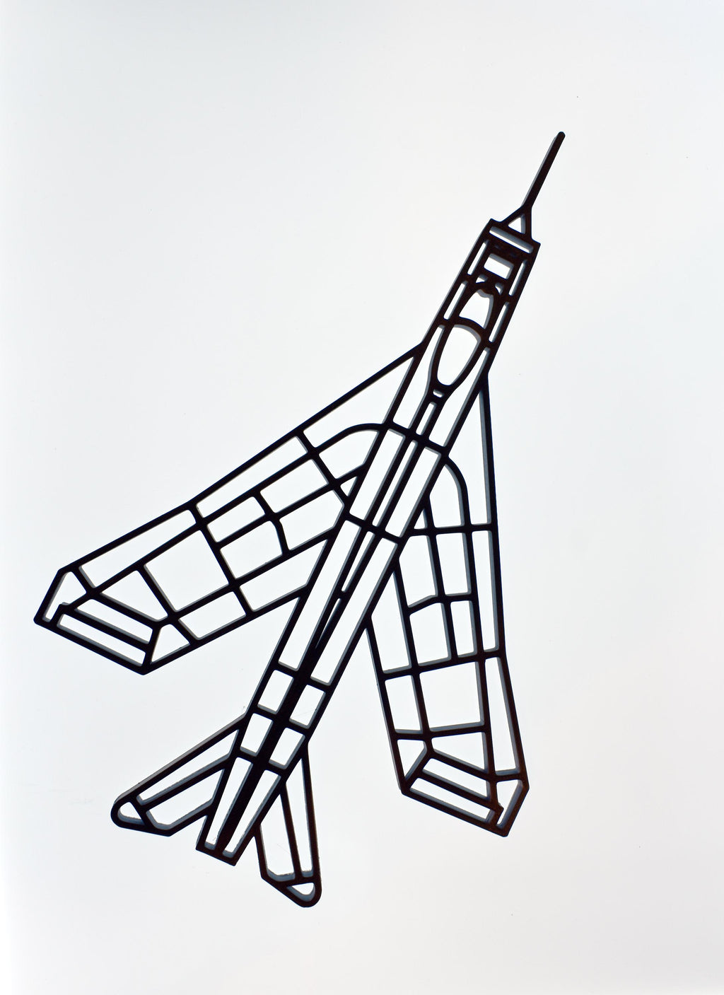 English Electric Lightning F.1 Jet Fighter Wall Art - (20cm to 45cm in length)