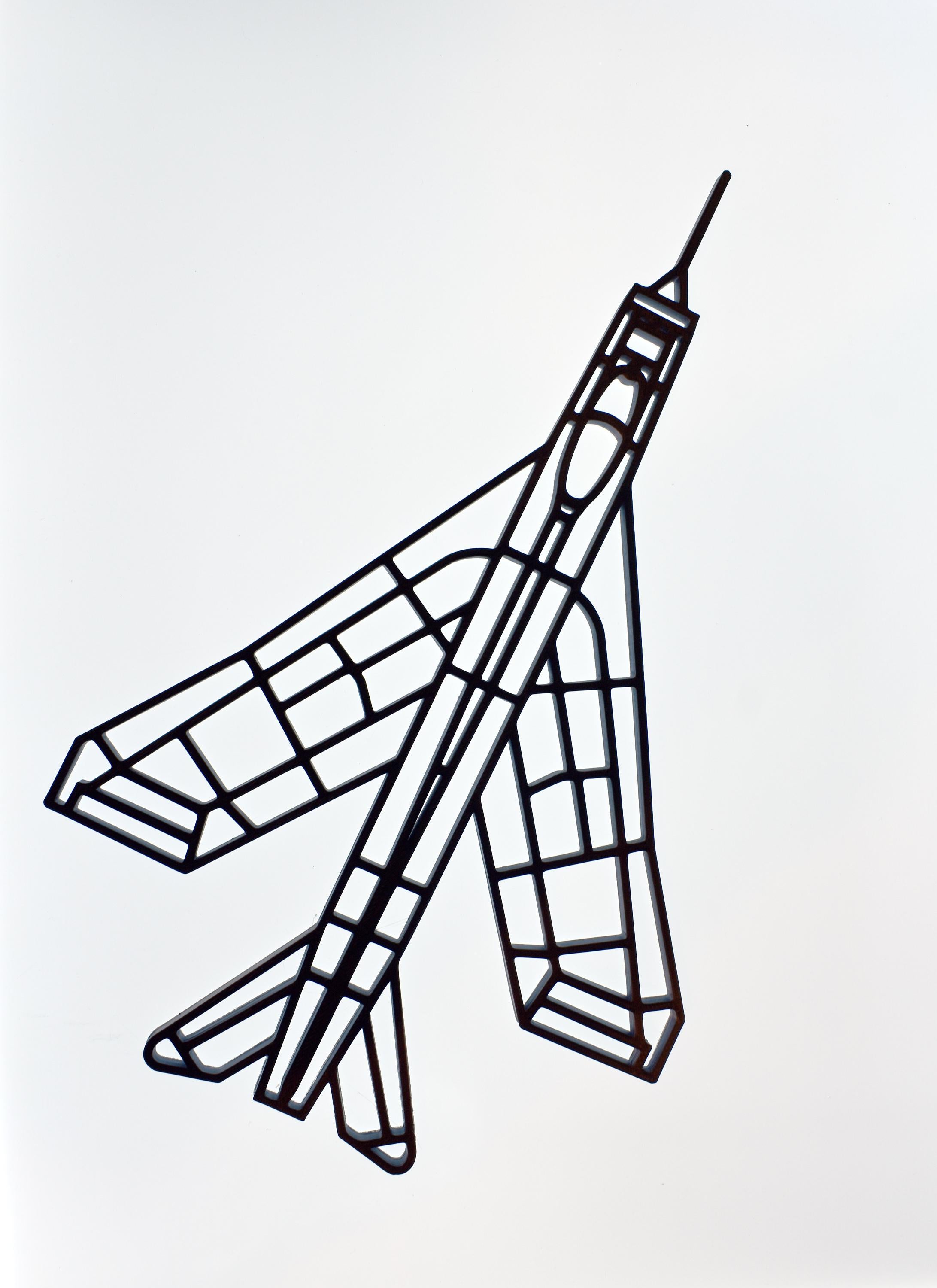 English Electric Lightning F.1 Jet Fighter Wall Art - (20cm to 45cm in length)