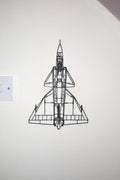 3D Printed Saab Viggen Jet Fighter Wall Art - (20cm to 45cm in length)