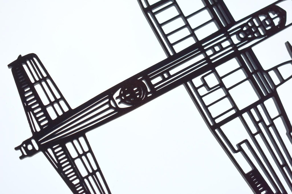 RAF, Avro Lancaster I/III WW2 Bomber Wall Art - (20cm-45cm span)