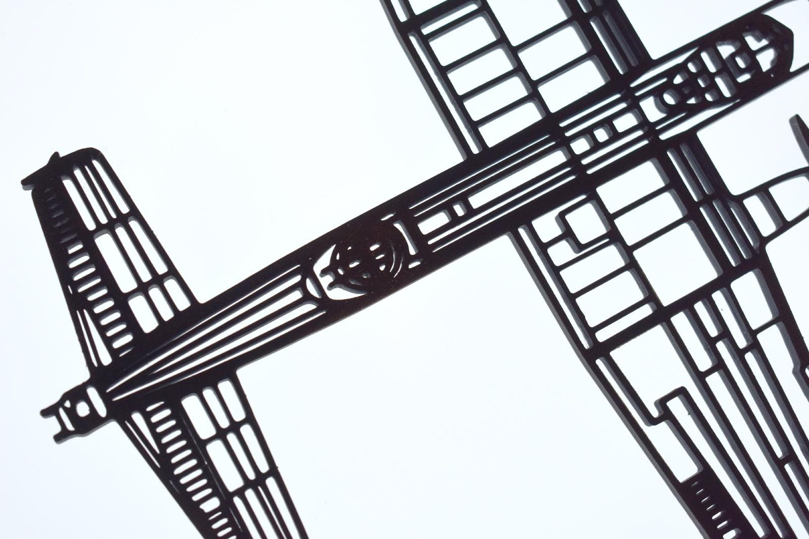 RAF, Avro Lancaster I/III WW2 Bomber Wall Art - (20cm-45cm span)