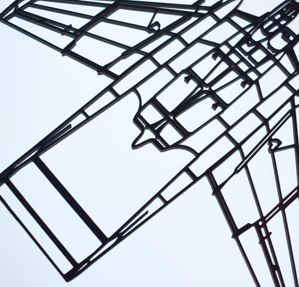 de Havilland Sea Vixen FAW.2 Jet Fighter Wall Art - 20cm-45cm in length