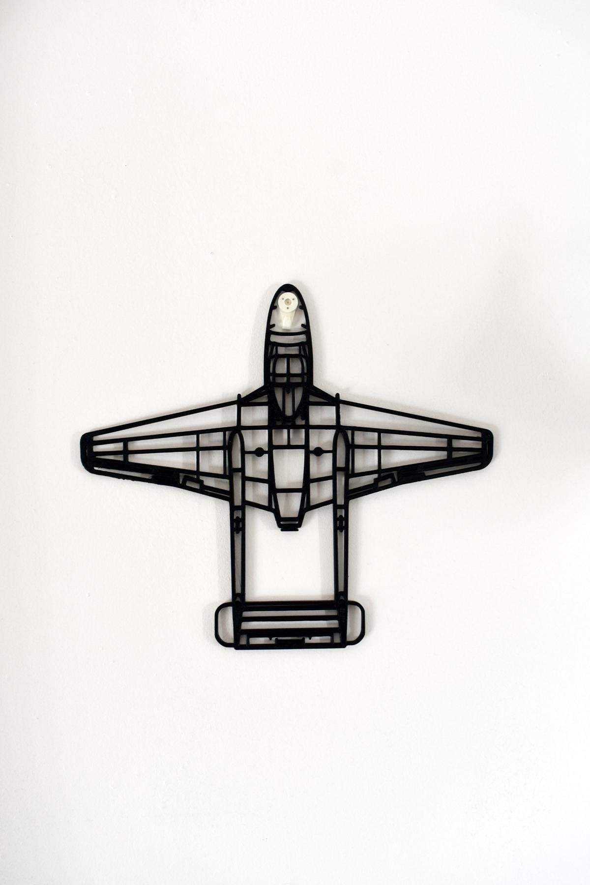 de Havilland Vampire T.11 twin-seat Jet Trainer Wall Art - (20cm to 45cm span)