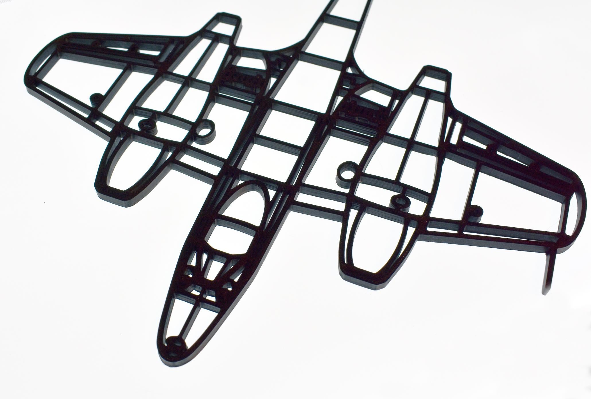 Gloster Meteor F.8 single-seat Jet Fighter Wall Art - (20cm to 45cm in length)