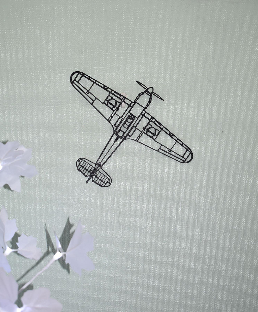 Royal Air Force, Hawker Hurricane Wall Art (20cm to 45cm span)