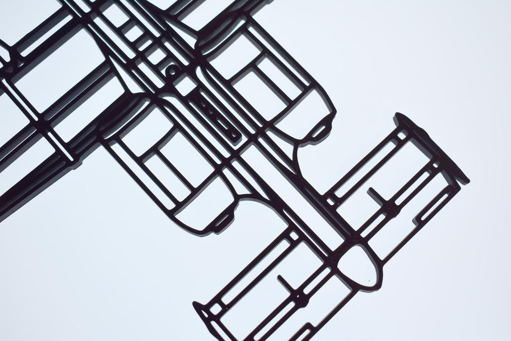 Fairchild A-10A Thunderbolt II 'Warthog' Attack Aircraft Wall Art - (20cm to 40cm span)