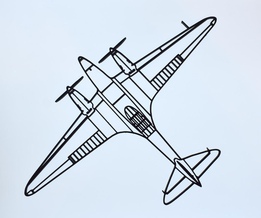 de Havilland DH.88 Comet, G-ACSS or G-ACSP Pre-War Racer Wall Art - (20cm-45cm span)