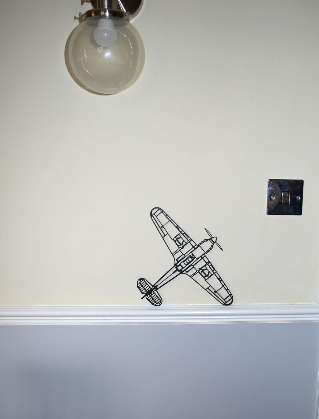 Royal Air Force, Hawker Hurricane Wall Art (20cm to 45cm span)