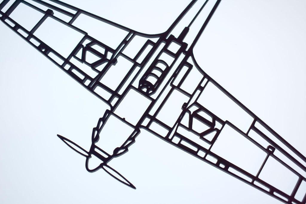Royal Air Force, Hawker Hurricane Wall Art (20cm to 45cm span)