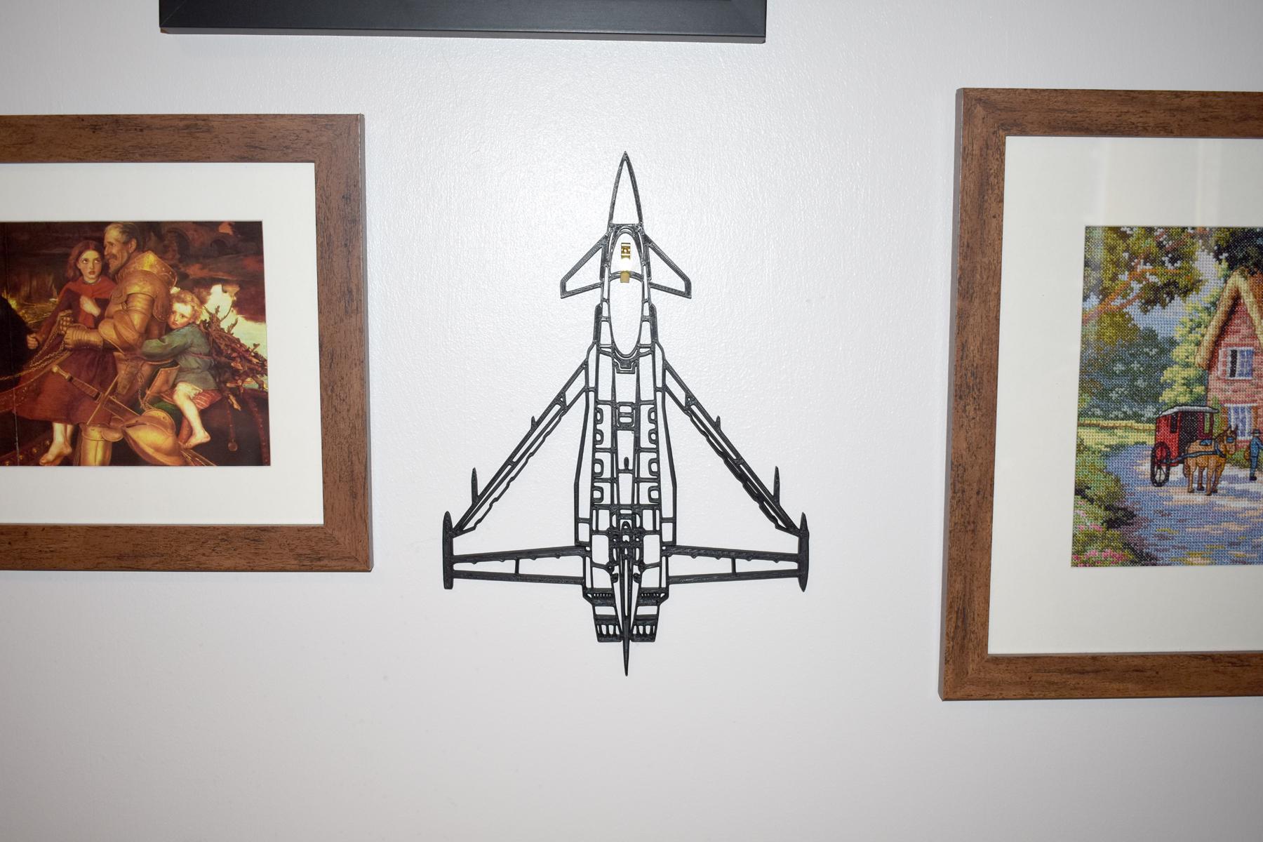 Royal Air Force (RAF), Eurofighter Typhoon Fighter Wall Art - (20cm-45cm length)