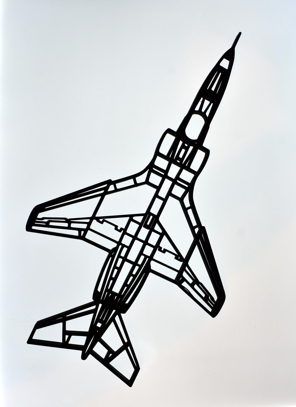 3D Printed Sepecat Jaguar GR.1 Wall Art - (20cm to 45cm in length)