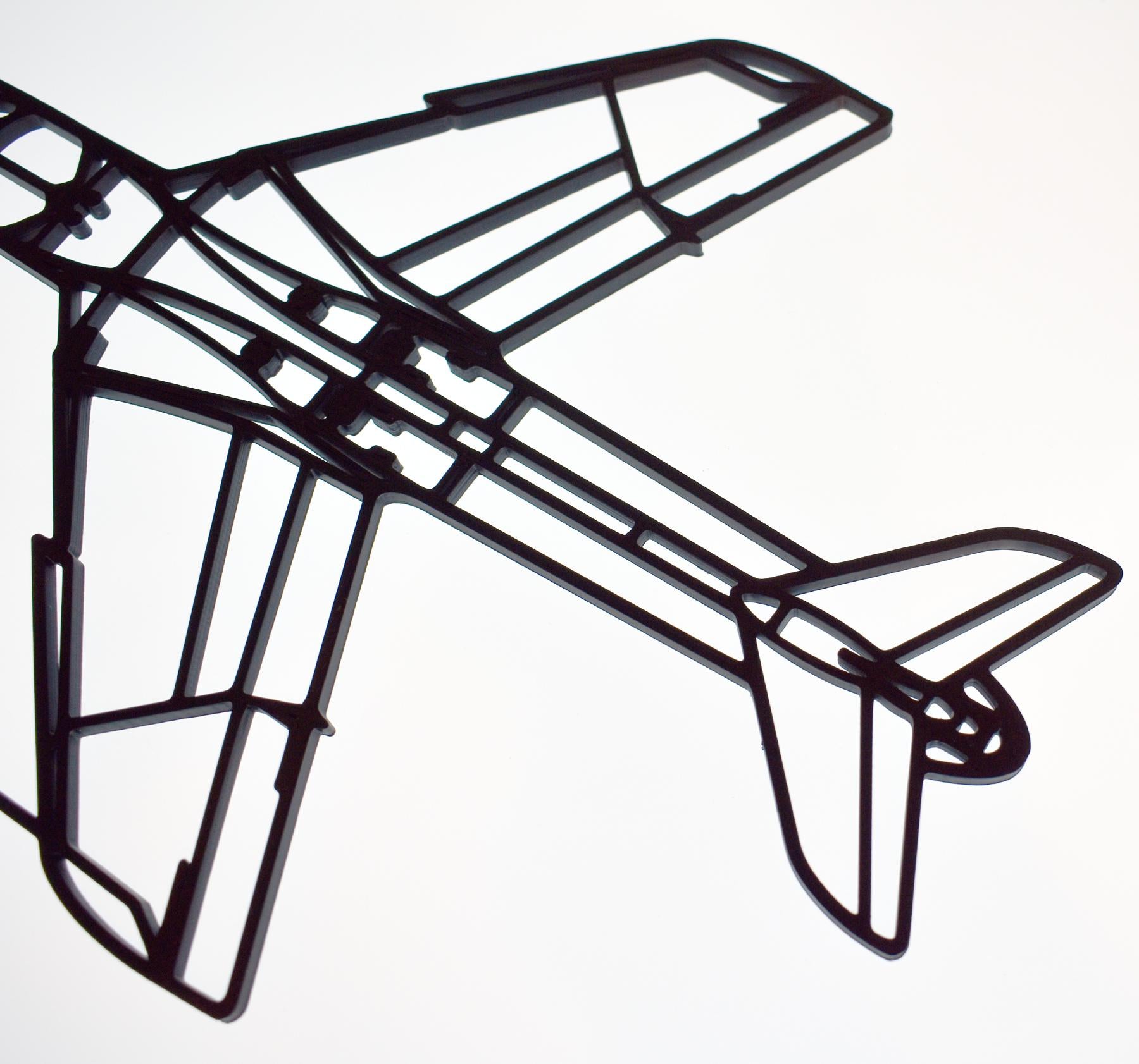 Hawker Hunter T.7 two-seat Jet Trainer Wall Art - 20cm to 45cm in length