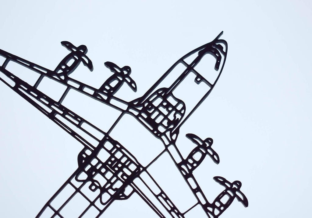 Airbus A400M Atlas Military Transport Aircraft Wall Art (20 to 45cm long)