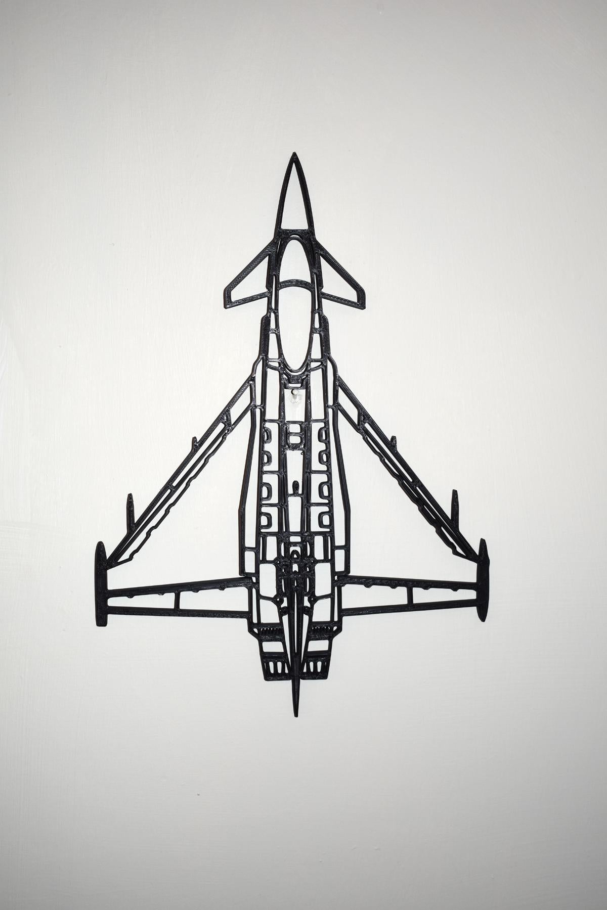 Royal Air Force (RAF), Eurofighter Typhoon Fighter Wall Art - (20cm-45cm length)