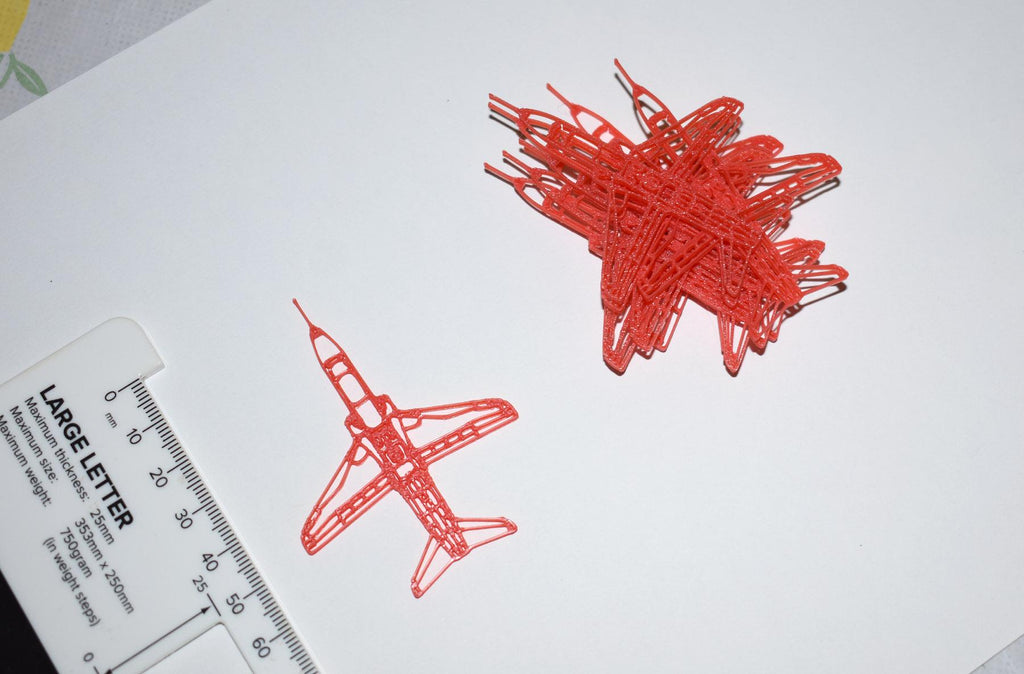 3D Printed Red Arrows Hawk T.1 (9 Aircraft), DIY Formation Wall Art Bundle