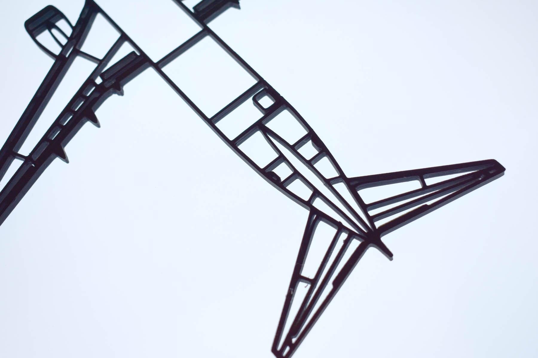 Boeing 737-800 short/medium-haul jet airliner Wall Art (20 to 45cm long)