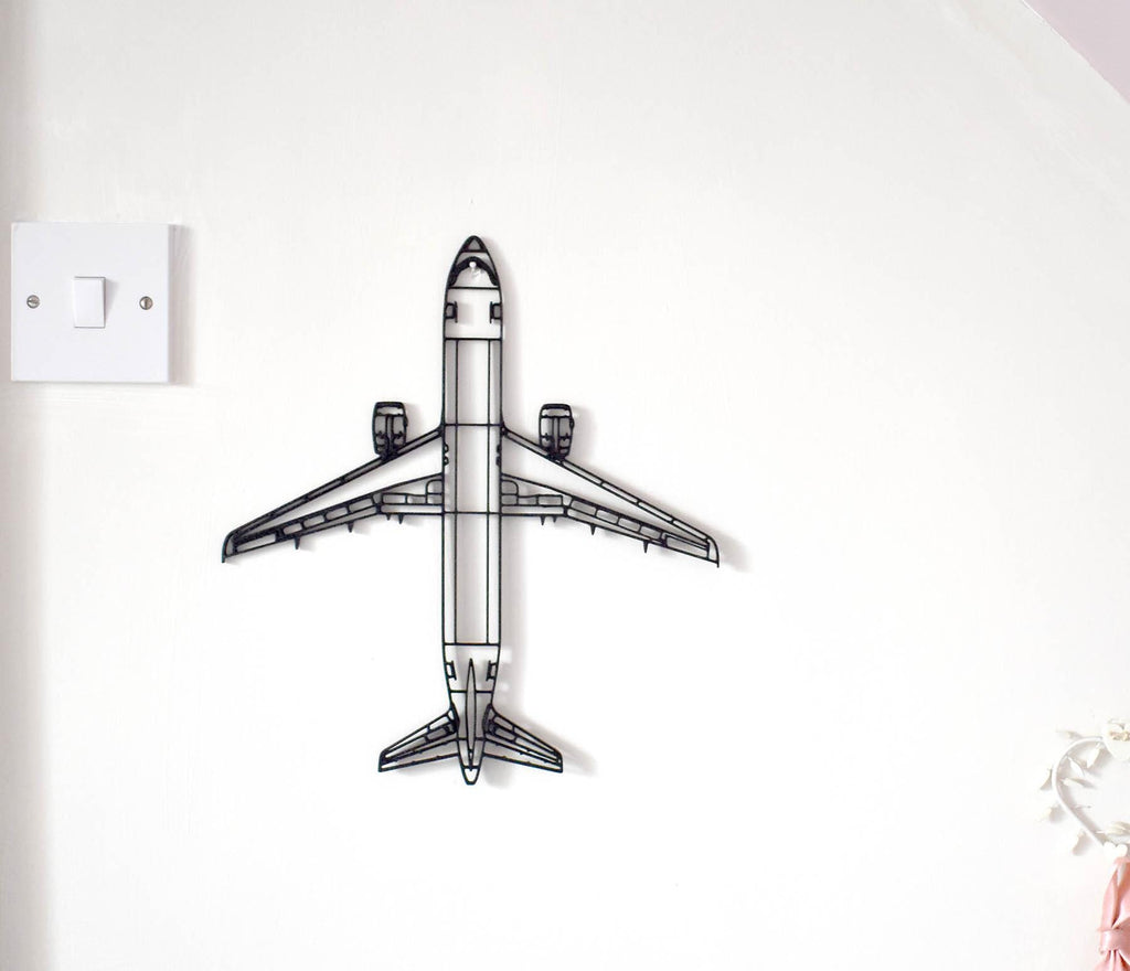 Airbus A320, narrow-body jet airliner Wall Art - (20 to 40cm long)