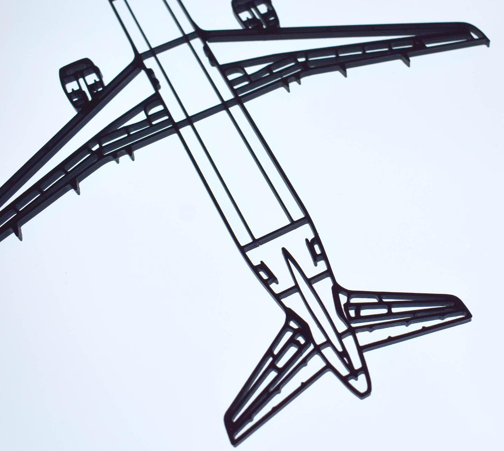 Airbus A320, narrow-body jet airliner Wall Art - (20 to 40cm long)