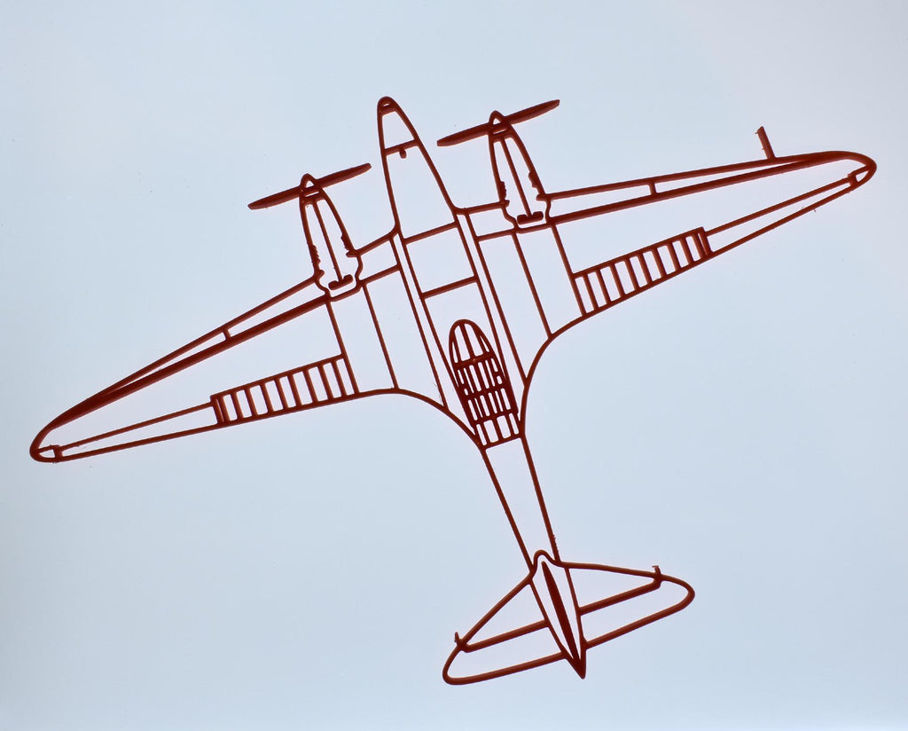 de Havilland DH.88 Comet, G-ACSS or G-ACSP Pre-War Racer Wall Art - (20cm-45cm span)