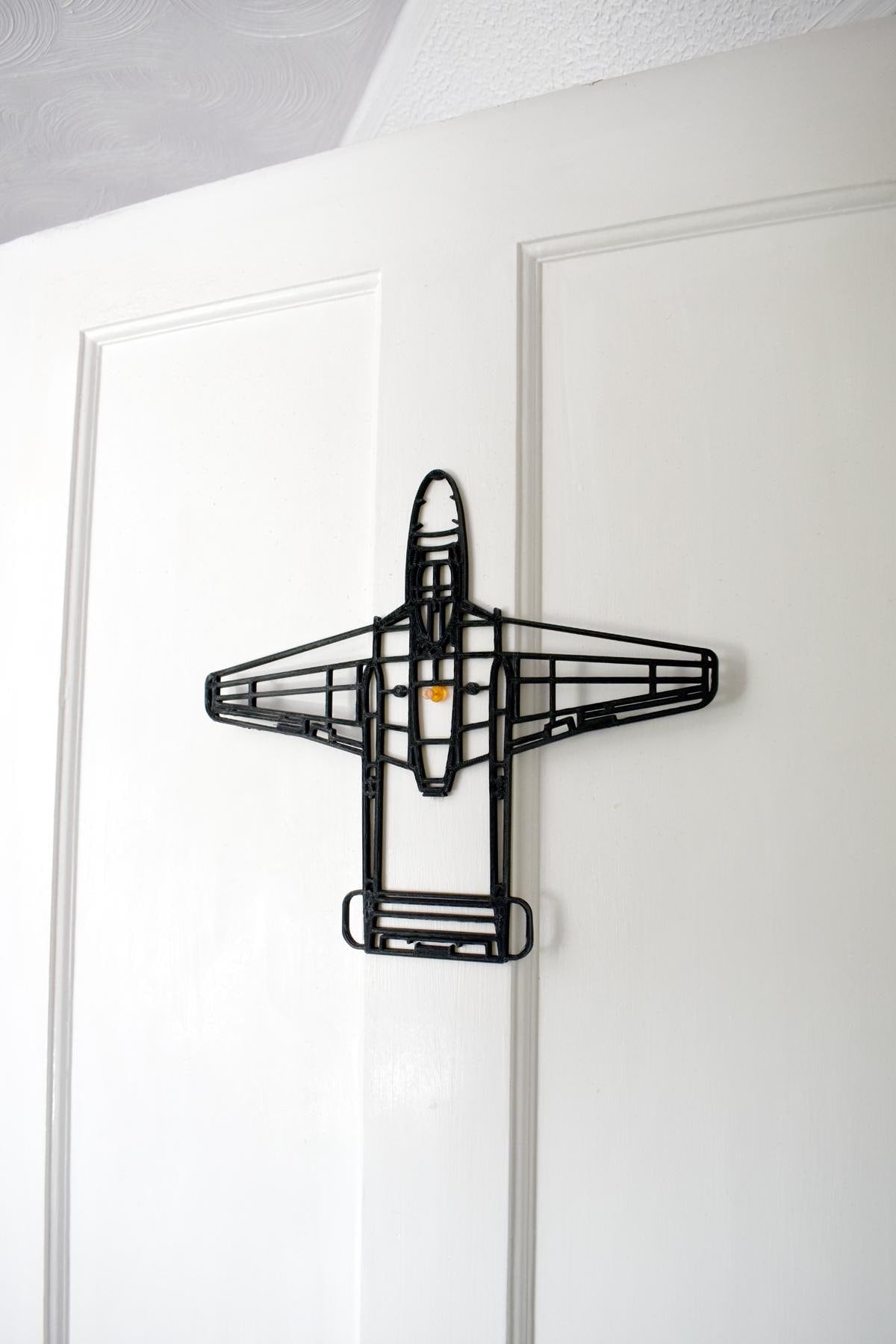 de Havilland Vampire T.11 twin-seat Jet Trainer Wall Art - (20cm to 45cm span)