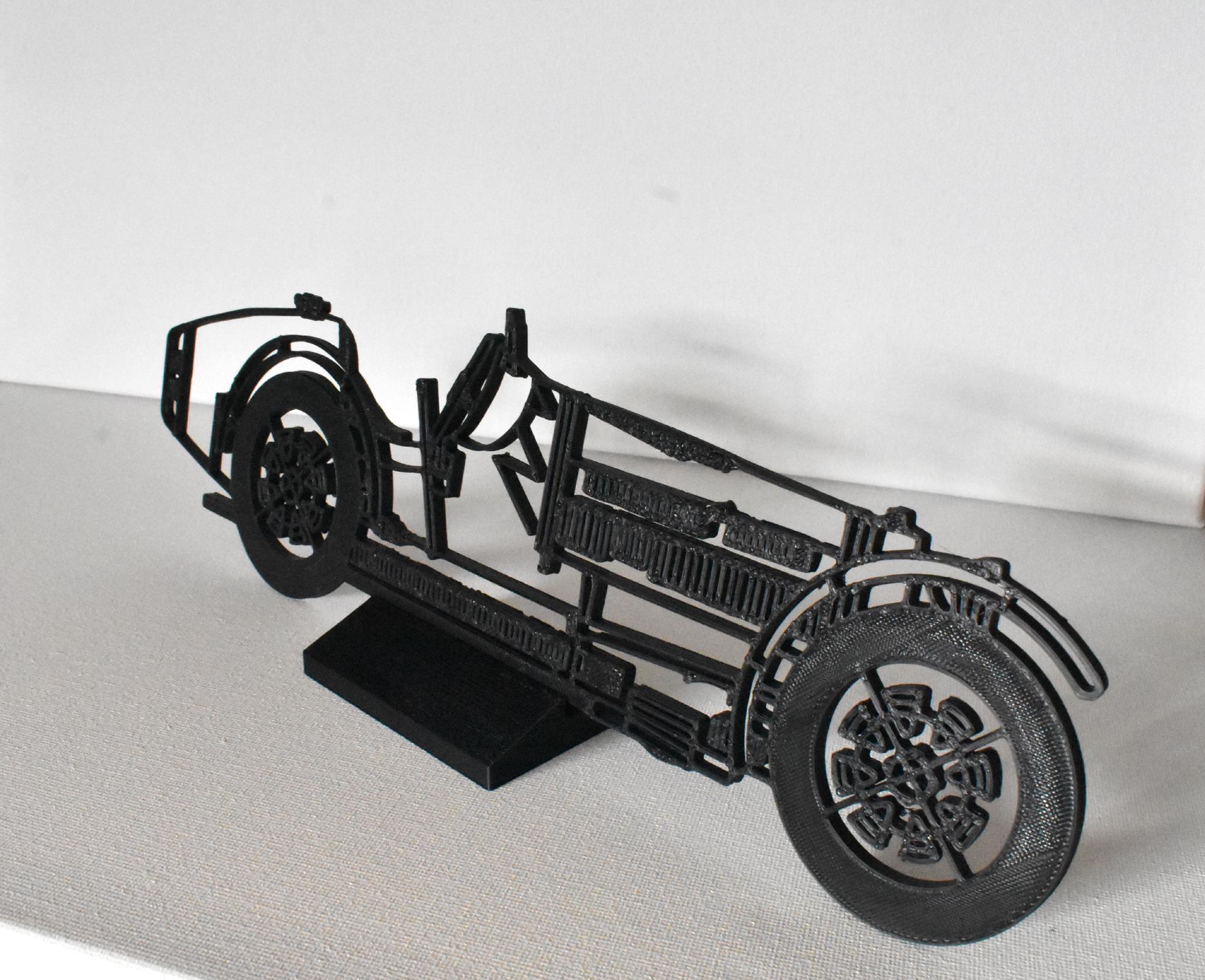 Bugatti Type 35 Artwork for desktop, shelf, mantelpiece etc.