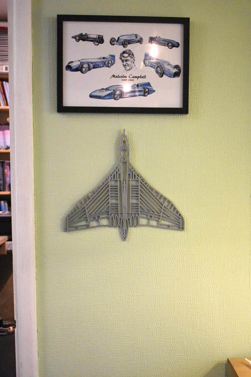Avro Vulcan, RAF Cold War Jet Bomber Wall Art - (20cm to 40cm span)