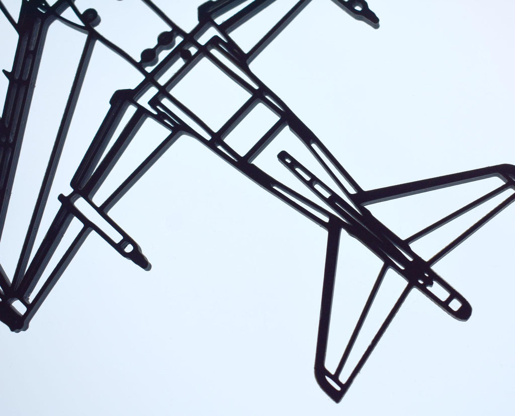 RAF, British Aerospace Harrier GR.7 Jet Fighter Wall Art - (20cm-45cm in length)