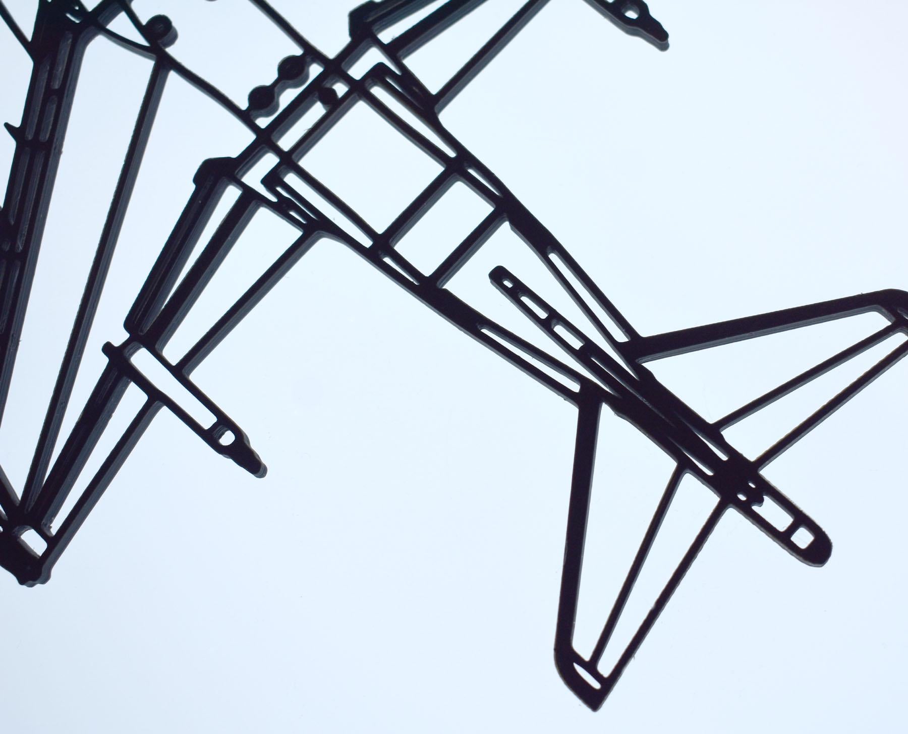 RAF, British Aerospace Harrier GR.7 Jet Fighter Wall Art - (20cm-45cm in length)