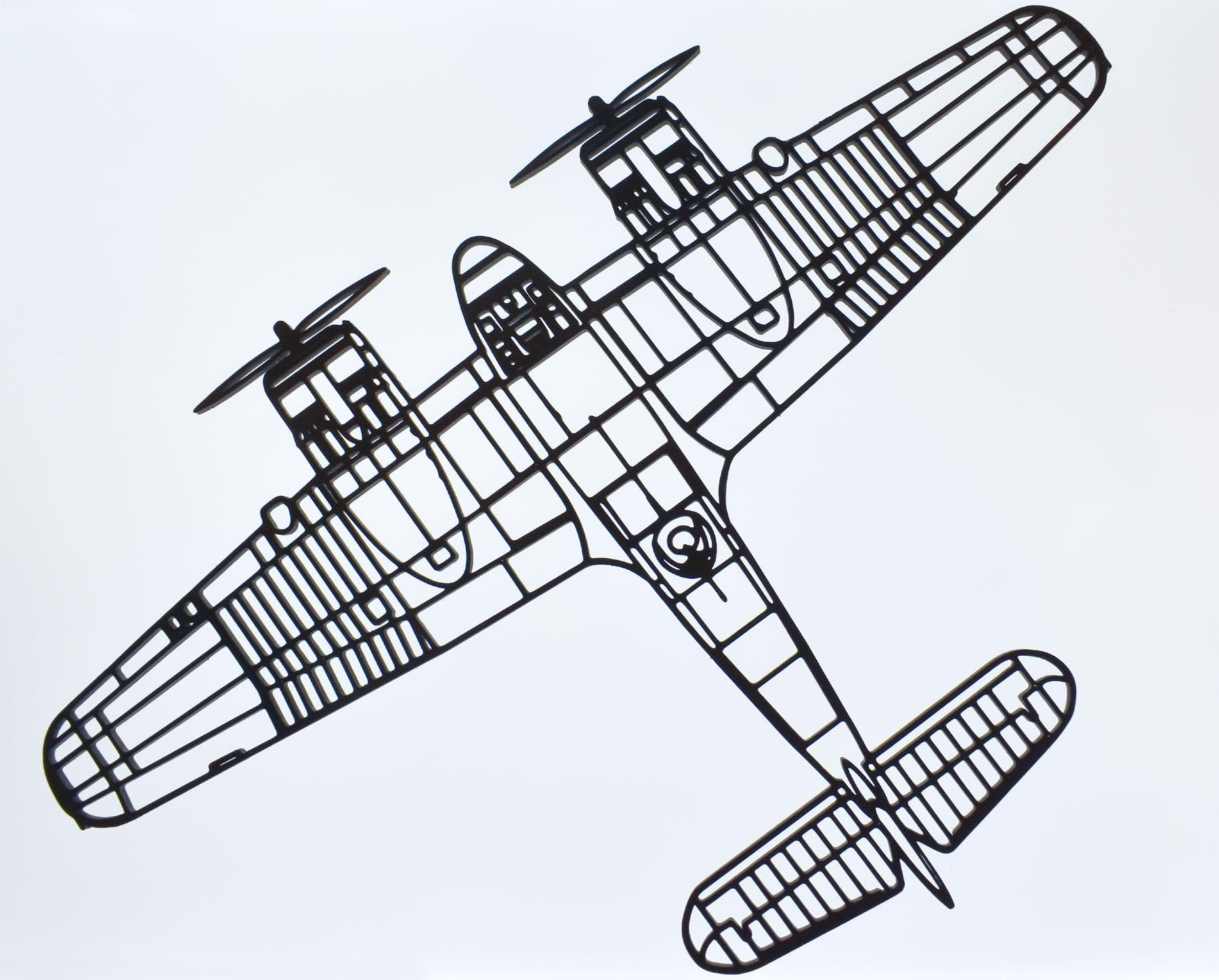 RAF, Bristol Beaufighter VIC Wall Art - (20cm-45cm span)