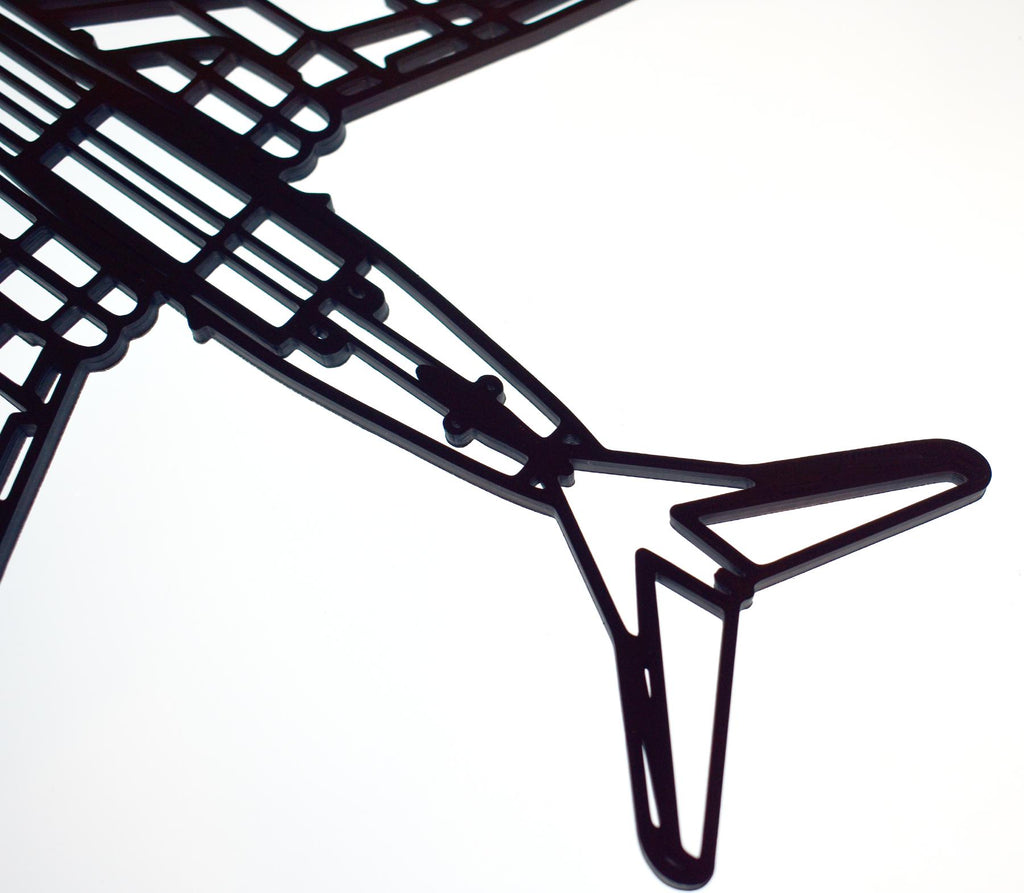 3D Printed Handley Page Victor Bomber Wall Art - (20cm to 45cm in length)