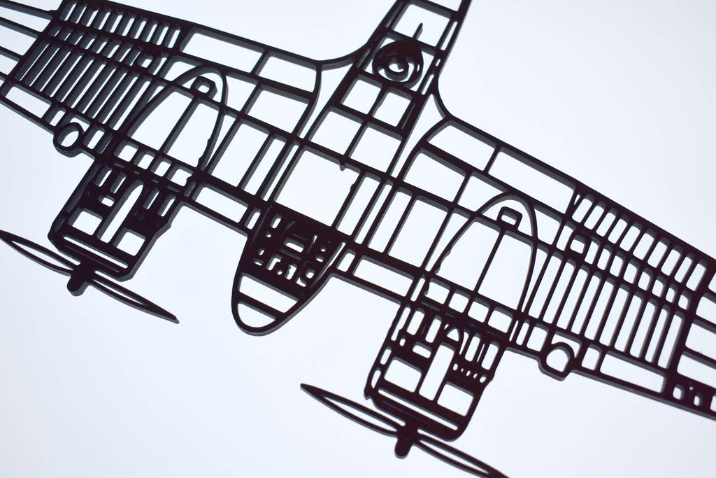 RAF, Bristol Beaufighter VIC Wall Art - (20cm-45cm span)