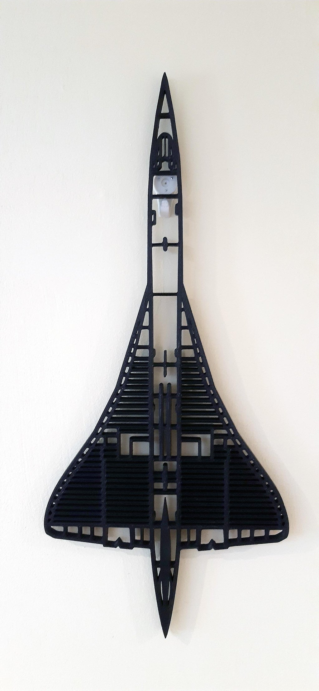 BAC/Aerospatiale Concorde Supersonic Jet Airliner Wall Art - (20cm to 45cm in length)