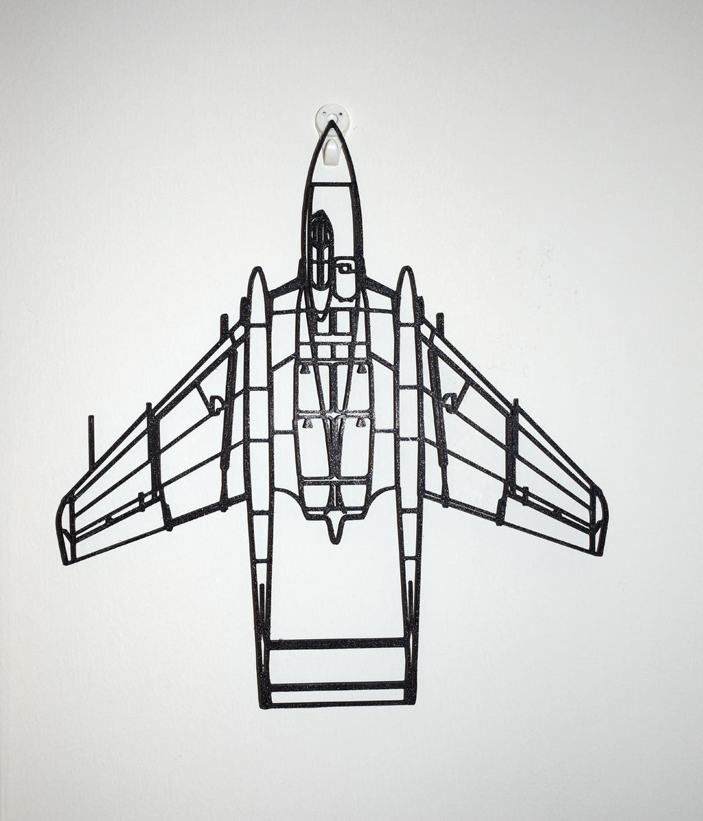 de Havilland Sea Vixen FAW.2 Jet Fighter Wall Art - 20cm-45cm in length