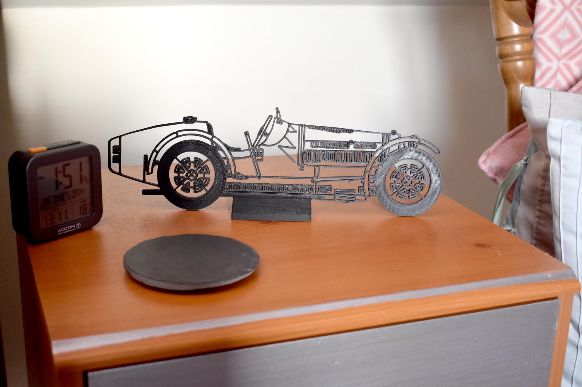 Bugatti Type 35 Artwork for desktop, shelf, mantelpiece etc.