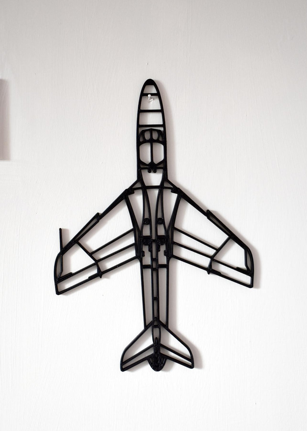 Hawker Hunter T.7 two-seat Jet Trainer Wall Art - 20cm to 45cm in length