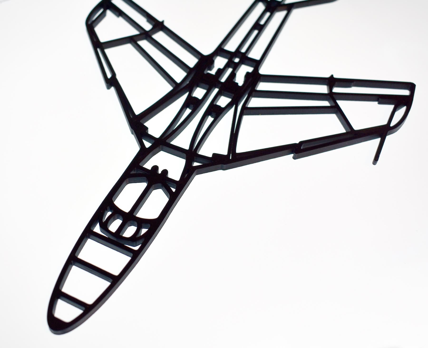 Hawker Hunter T.7 two-seat Jet Trainer Wall Art - 20cm to 45cm in length