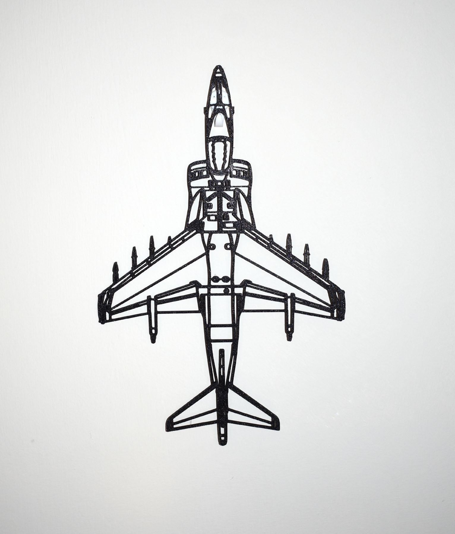 RAF, British Aerospace Harrier GR.7 Jet Fighter Wall Art - (20cm-45cm in length)