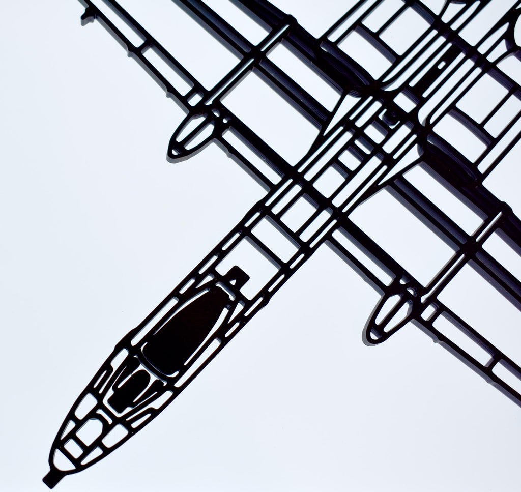 Fairchild A-10A Thunderbolt II 'Warthog' Attack Aircraft Wall Art - (20cm to 40cm span)