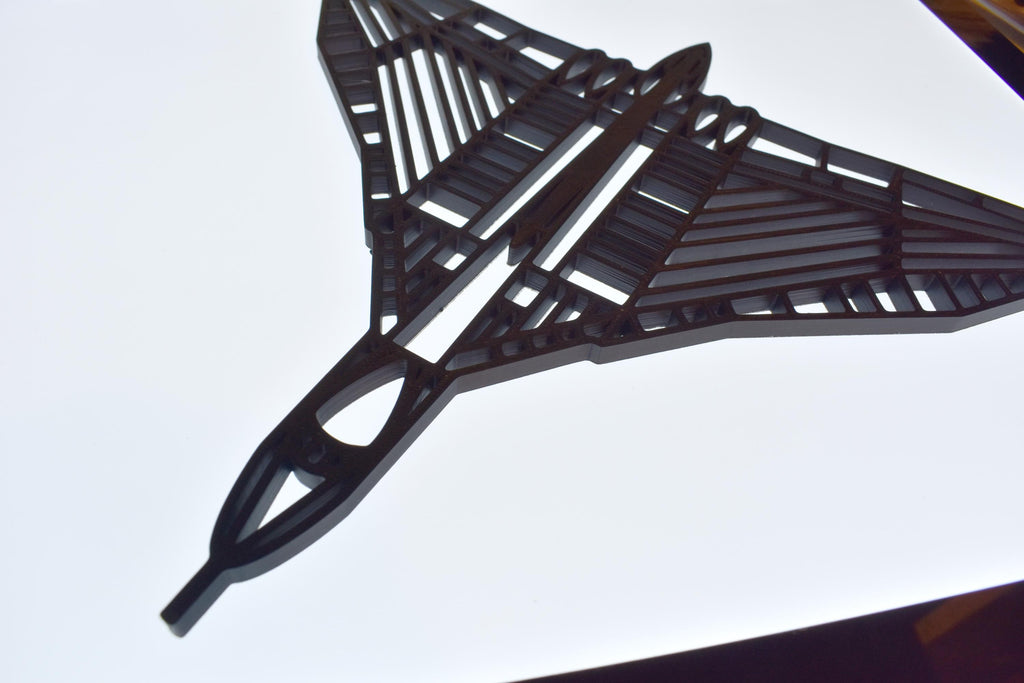 Avro Vulcan, RAF Cold War Jet Bomber Wall Art - (20cm to 40cm span)