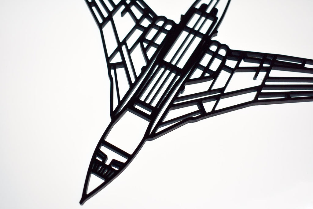 3D Printed Handley Page Victor Bomber Wall Art - (20cm to 45cm in length)