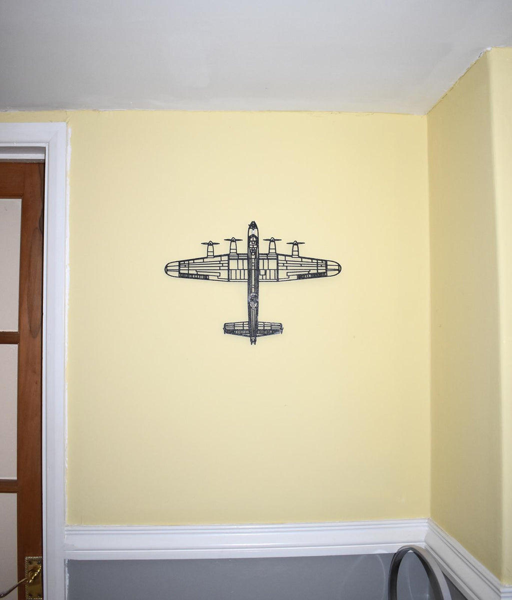 RAF, Avro Lancaster I/III WW2 Bomber Wall Art - (20cm-45cm span)