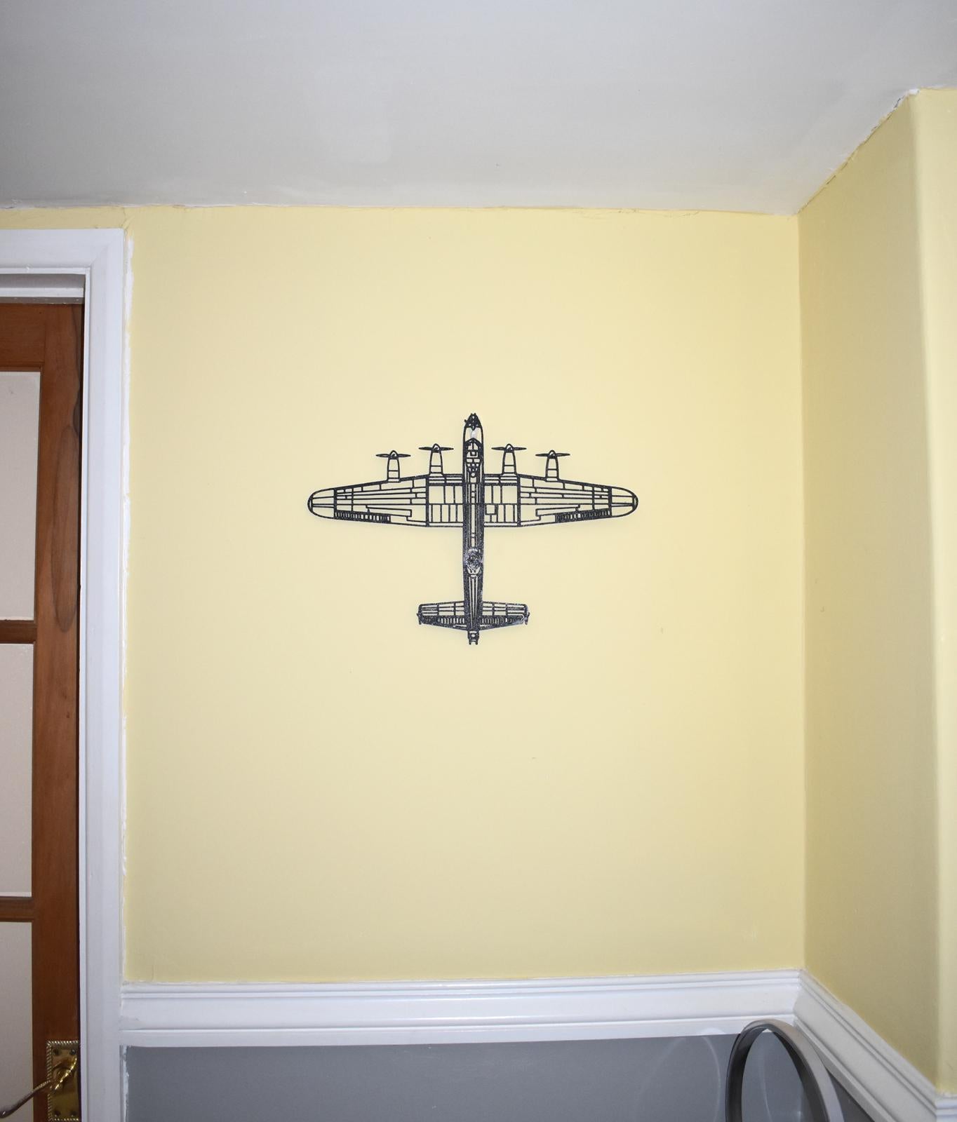 RAF, Avro Lancaster I/III WW2 Bomber Wall Art - (20cm-45cm span)