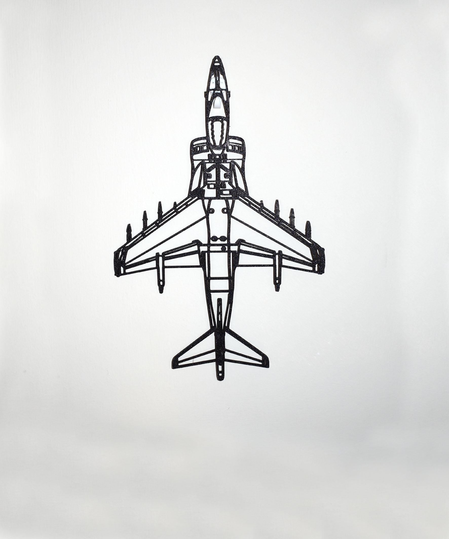 RAF, British Aerospace Harrier GR.7 Jet Fighter Wall Art - (20cm-45cm in length)