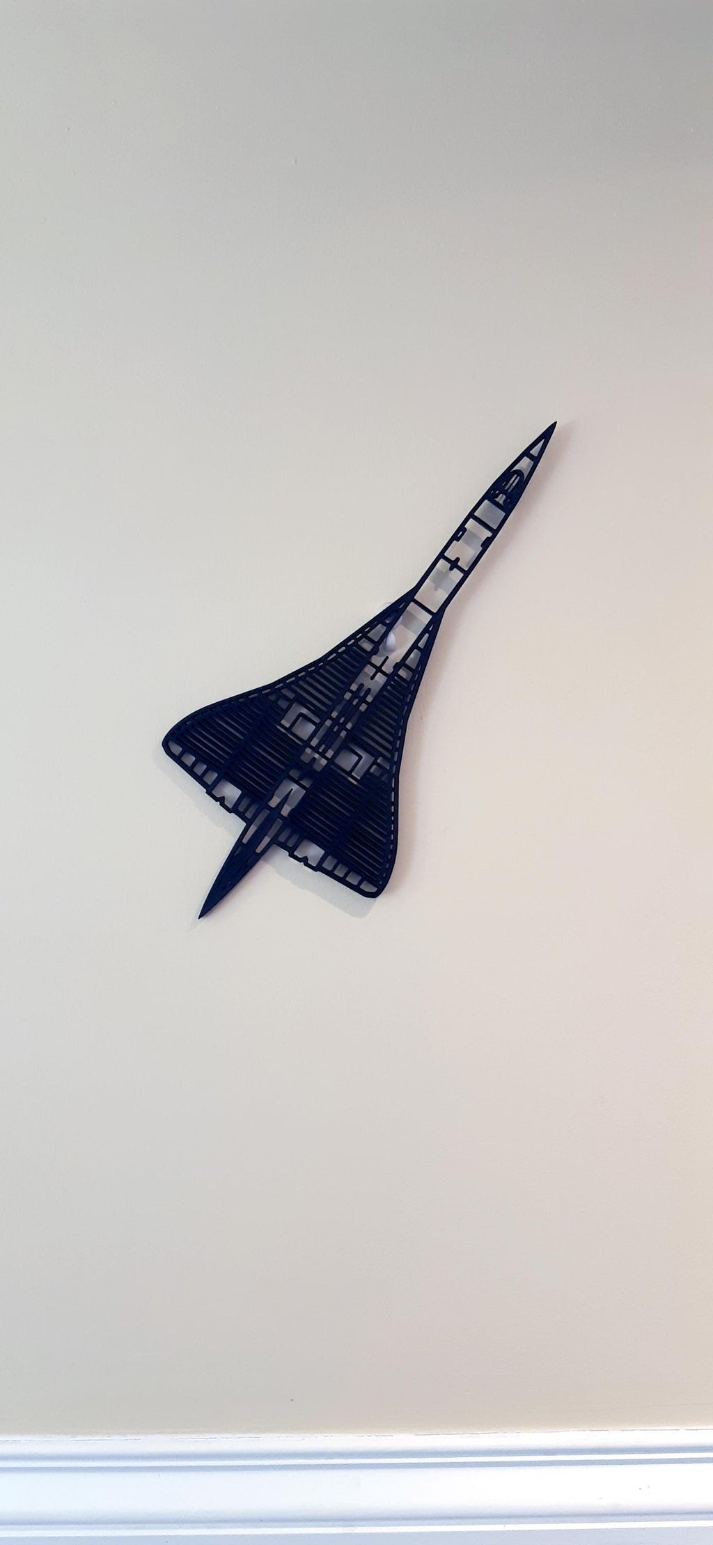 BAC/Aerospatiale Concorde Supersonic Jet Airliner Wall Art - (20cm to 45cm in length)